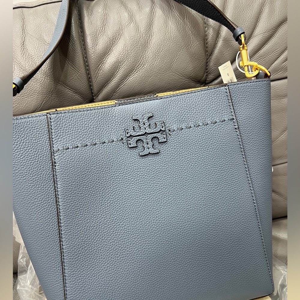 Tory Burch McGraw Hobo Shoulder Retail Bag ，Brand New - Picture 5 of 11